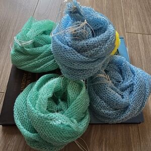 Colorful African Body Net Scrubbers